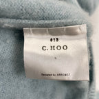 ARROW57 田中さんのセーター / Ｃ.HOOカシミヤニットパーカー スカイブルー SIZE：S