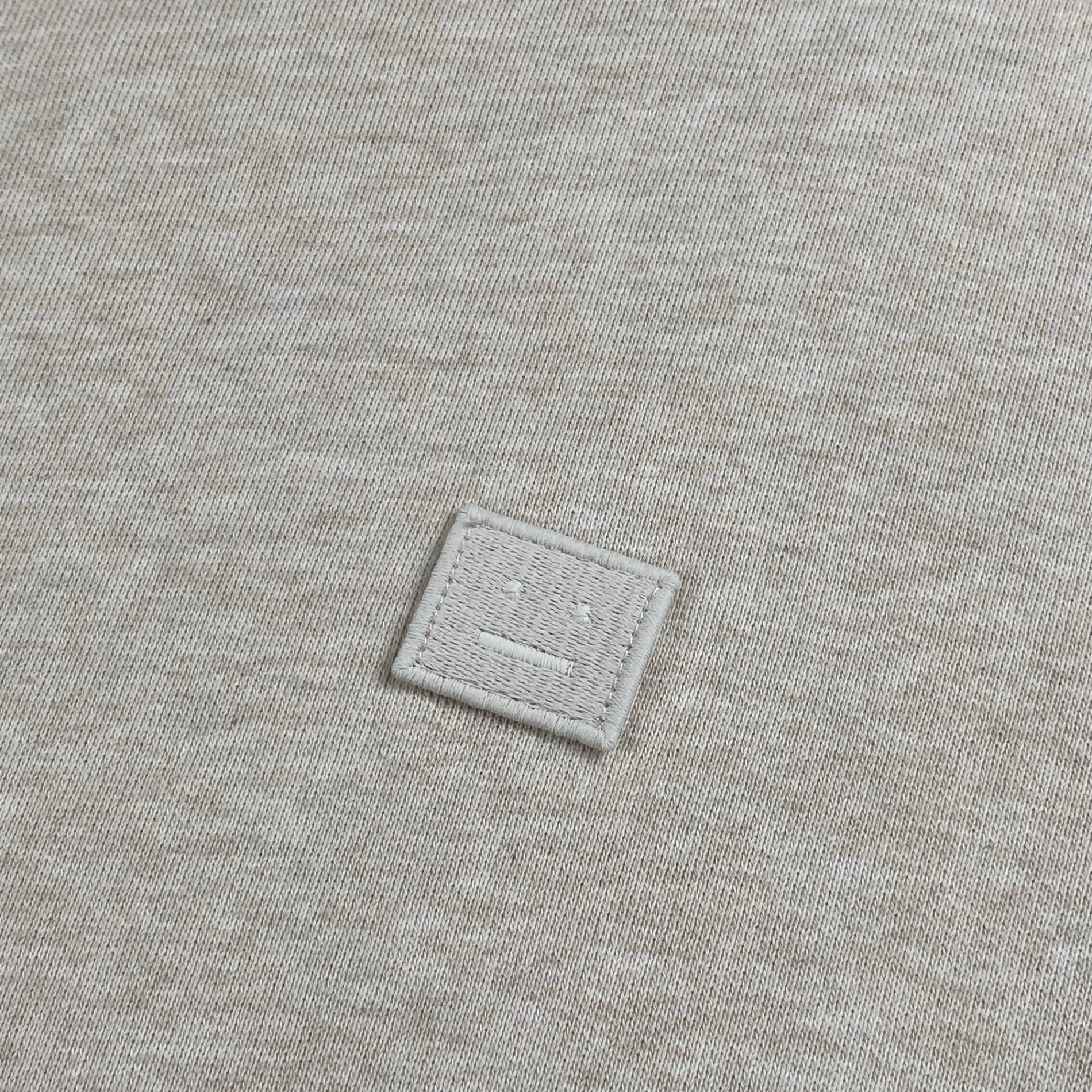 Acne Studios アクネストゥディオズ / ビッグシルエット ワンポイントスウェット フェイスパッチ SIZE:S（L程度）