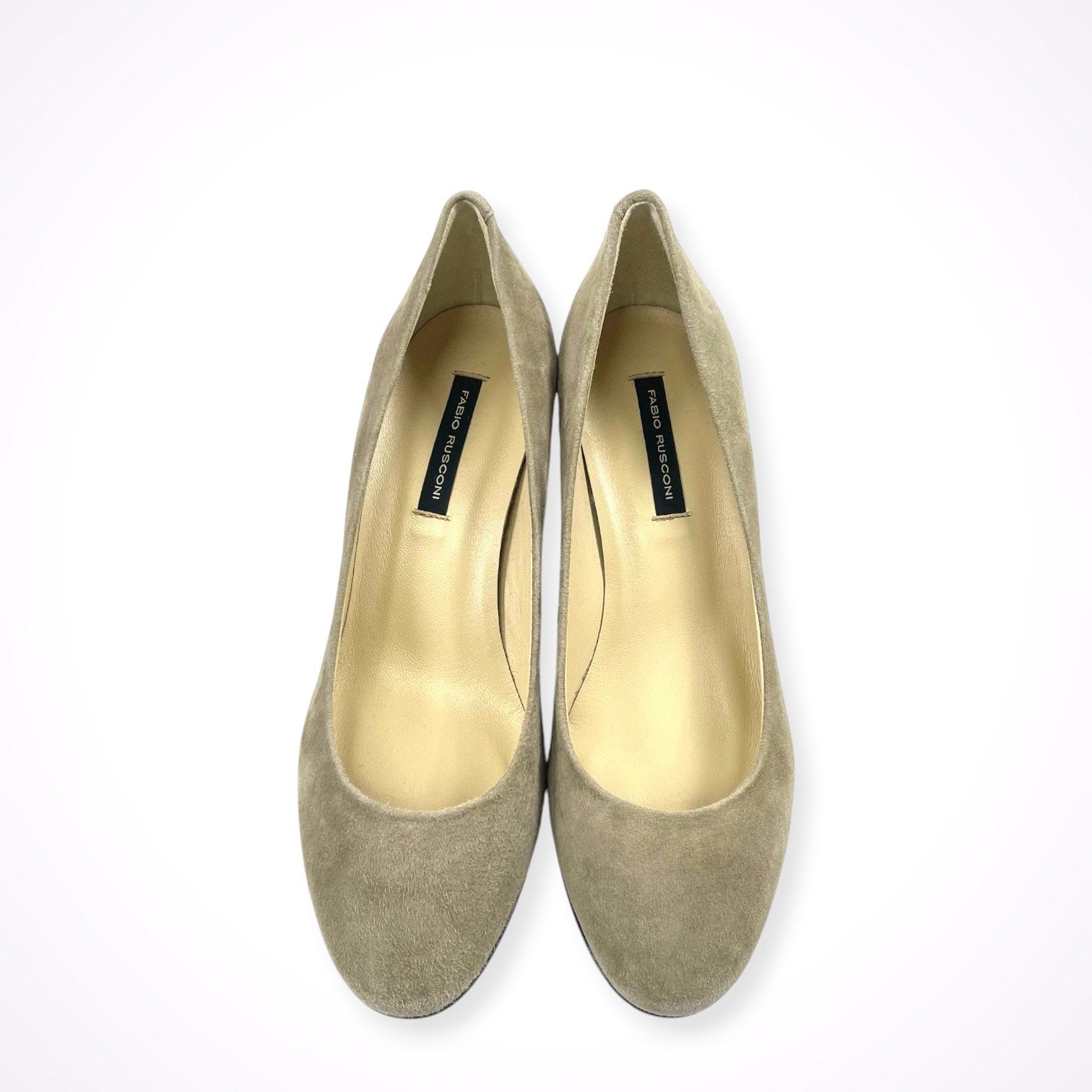 FABIO RUSCONI ファビオ ルスコーニ / チャンキーヒールパンプス 未使用品 参考定価：27,000+tax SIZE:37