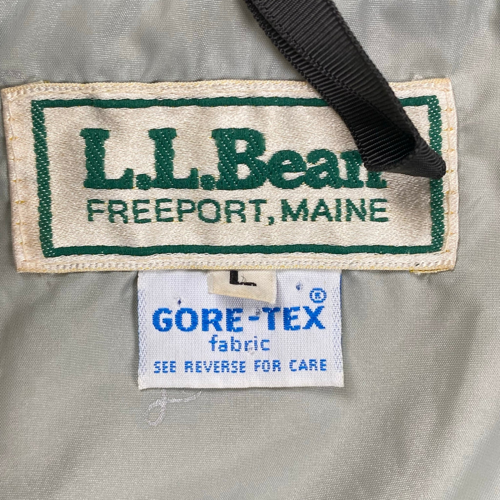 80s L.L. BEAN エルエルビーン / GORE-TEX ヴィンテージ マウンテンパーカー 裏地ロゴ オールドアウトドア SIZE:L