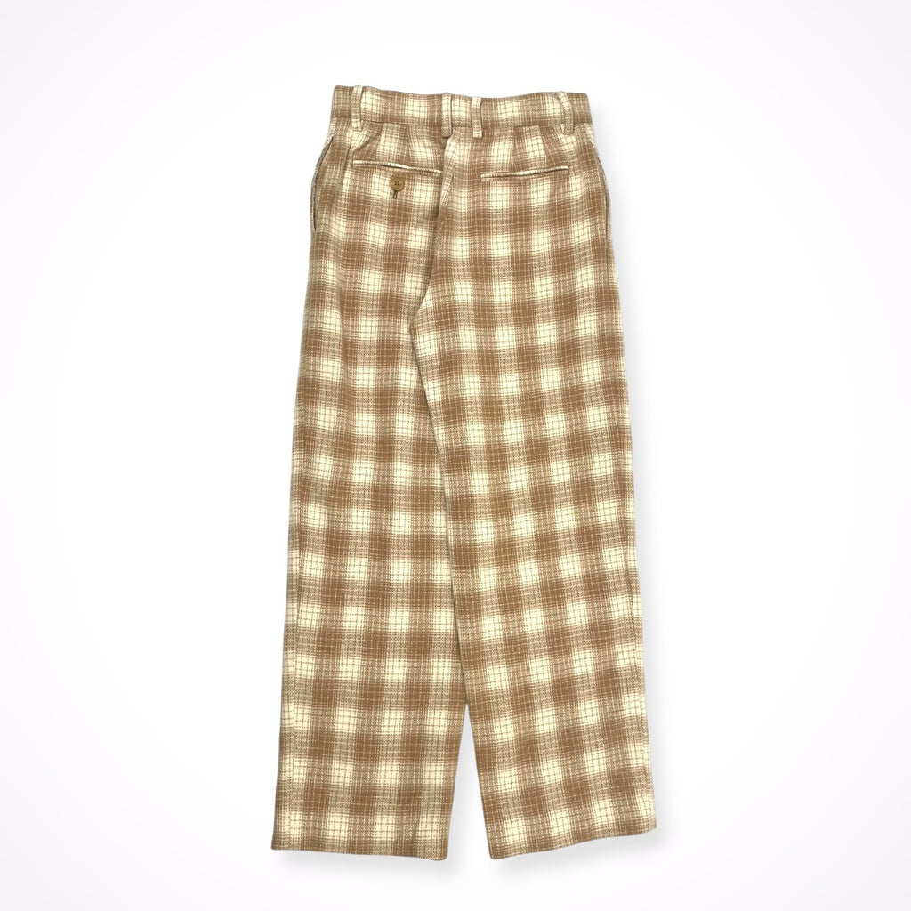 H BEAUTY＆YOUTH / CHECK PANTS 参考定価：26,000+tax SIZE:S