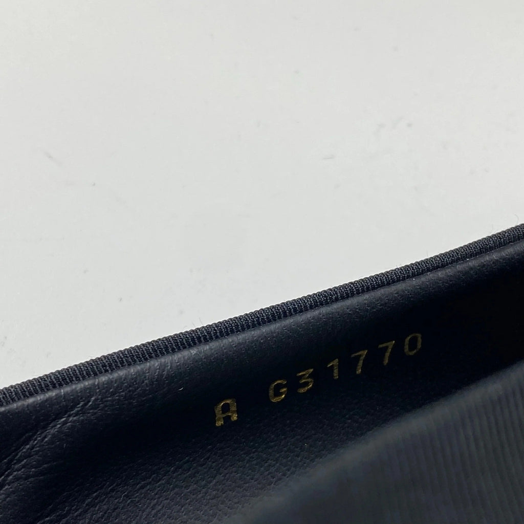 2016年 ラガーフェルド期 CHANEL シャネル / 三連パール×リボン ココマーク パンプス カール・ラガーフェルド期 SIZE:36 1/2 C（約23.5cm）