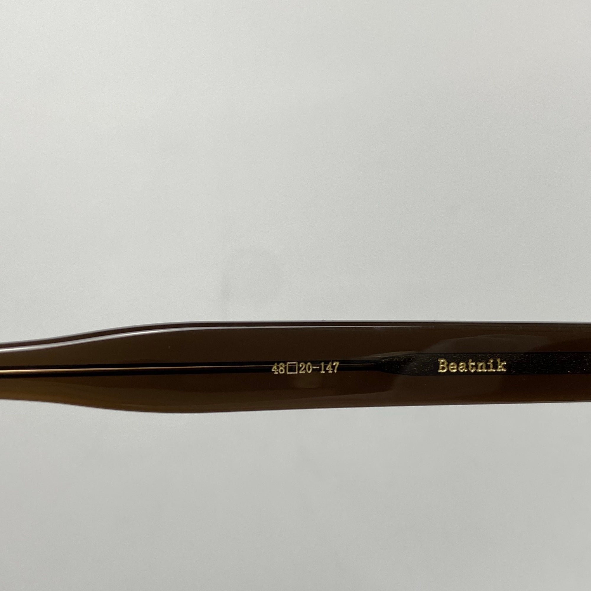 Porter Classics × 金子眼鏡 / SUNGLASSES BEATNIK COLLECTION サングラス ブラウンフレーム  参考定価：47,500+tax