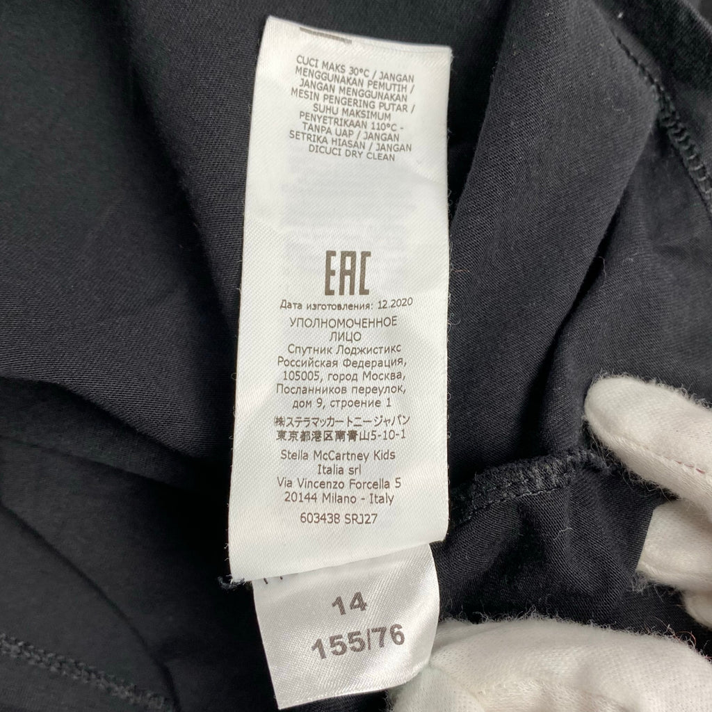 STELLA McCARTNEY ステラマッカートニー / プリントTシャツ ロゴ SIZE:14year(レディースM程度)