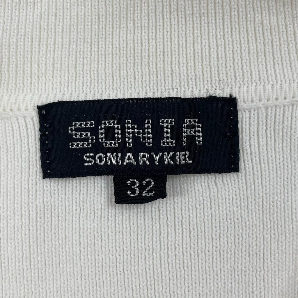 SONIA BY SONIA RYKIEL / ハーフボタンプルニット 参考定価：28,000程度 SIZE：32