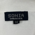 SONIA BY SONIA RYKIEL / ハーフボタンプルニット 参考定価：28,000程度 SIZE：32