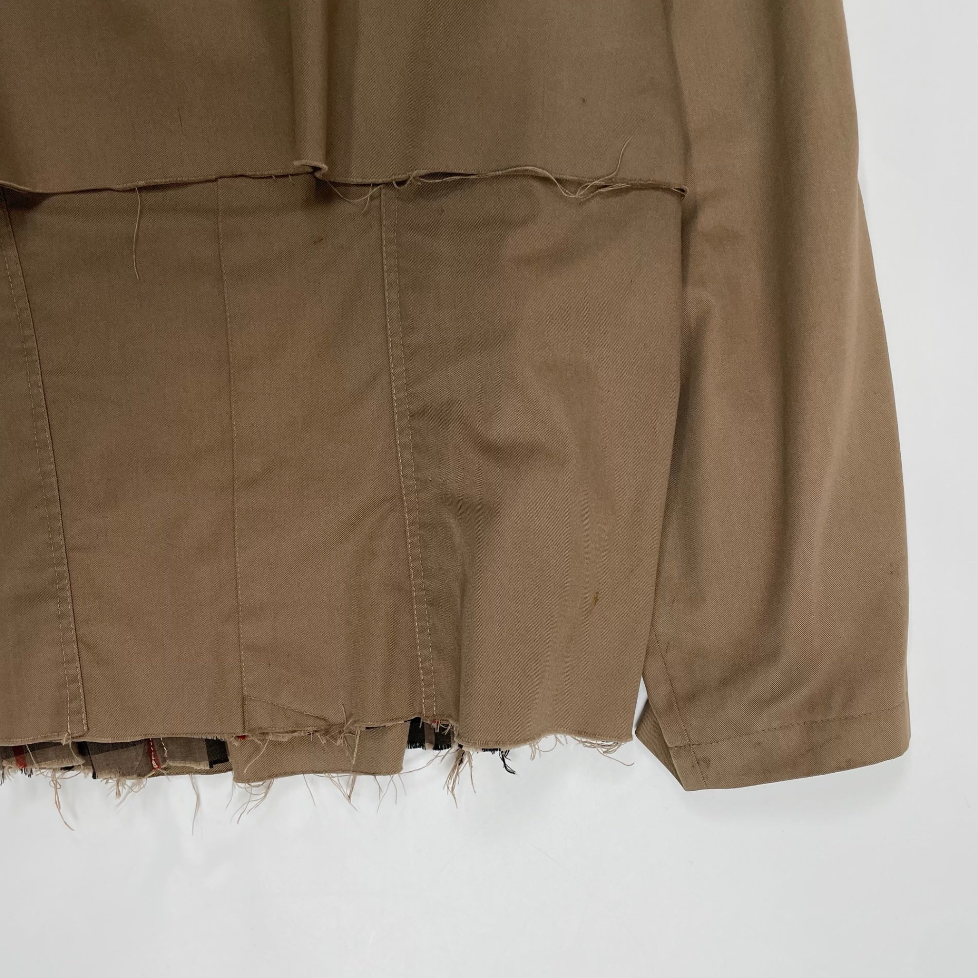 collection PRIVEE? コレクションプリヴェ / Burberry再構築ショートトレンチコート H.P FRANCE取扱い 参考定価：120,000程度 SIZE：M