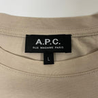A.P.C. / 刺繍ポケットTシャツ 参考定価：8,400+tax SIZE:L