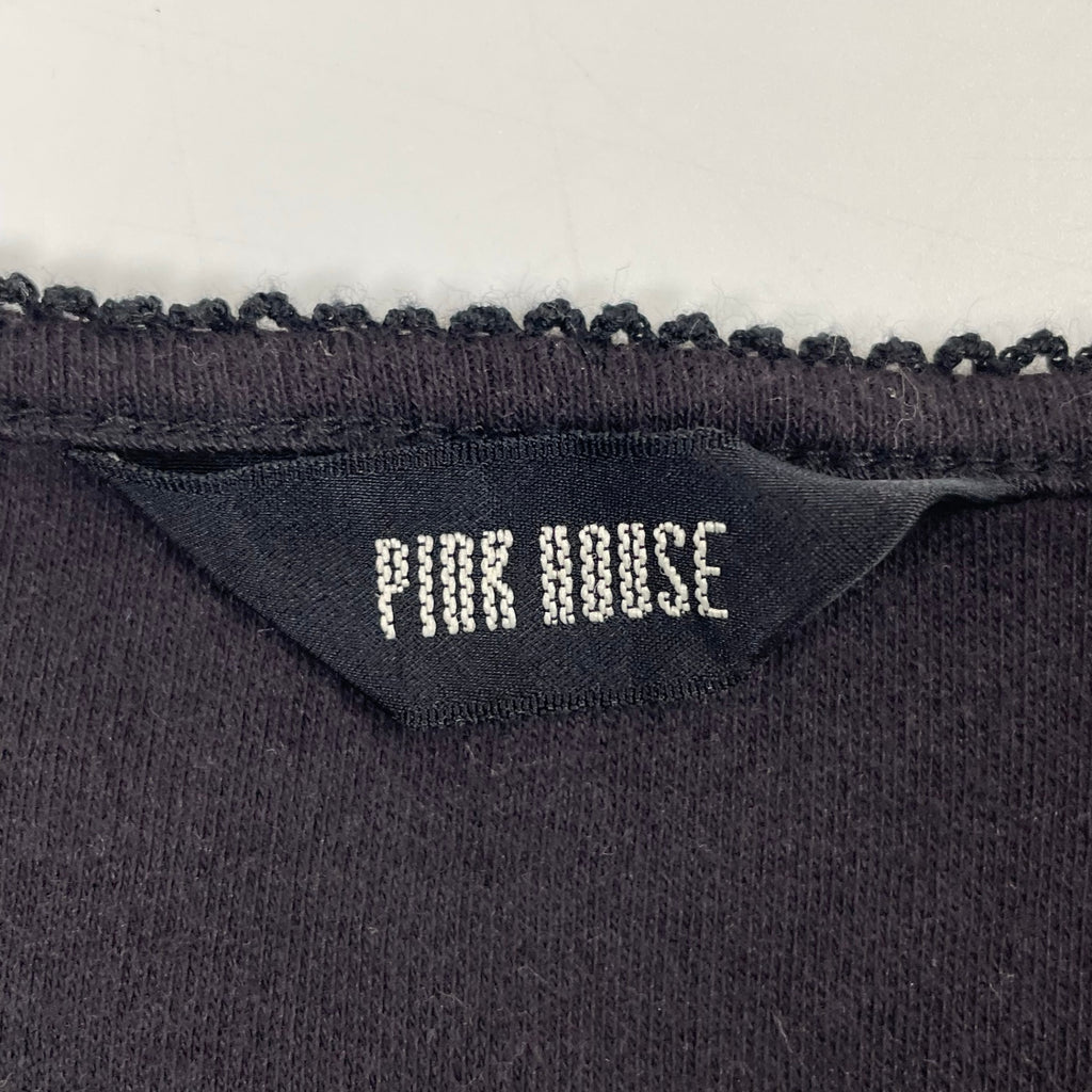 PINK HOUSE / ピコフリル フリルチュニックカットソー SIZE:FREE