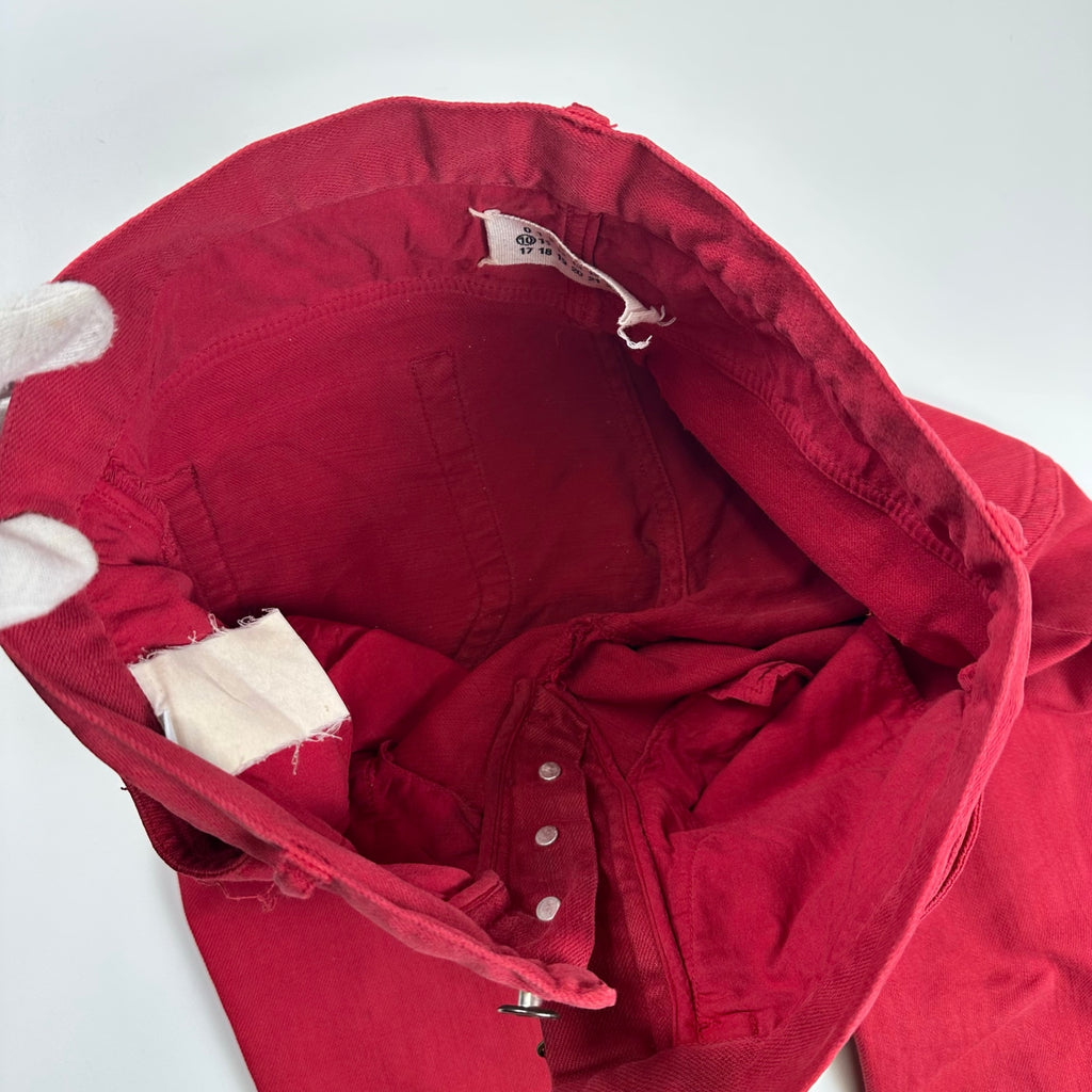 本人期08SS MAISON MARTIN MARGIELA メゾンマルタンマルジェラ / 08SS カラーデニムパンツ 本人期 イタリア製 SIZE:44