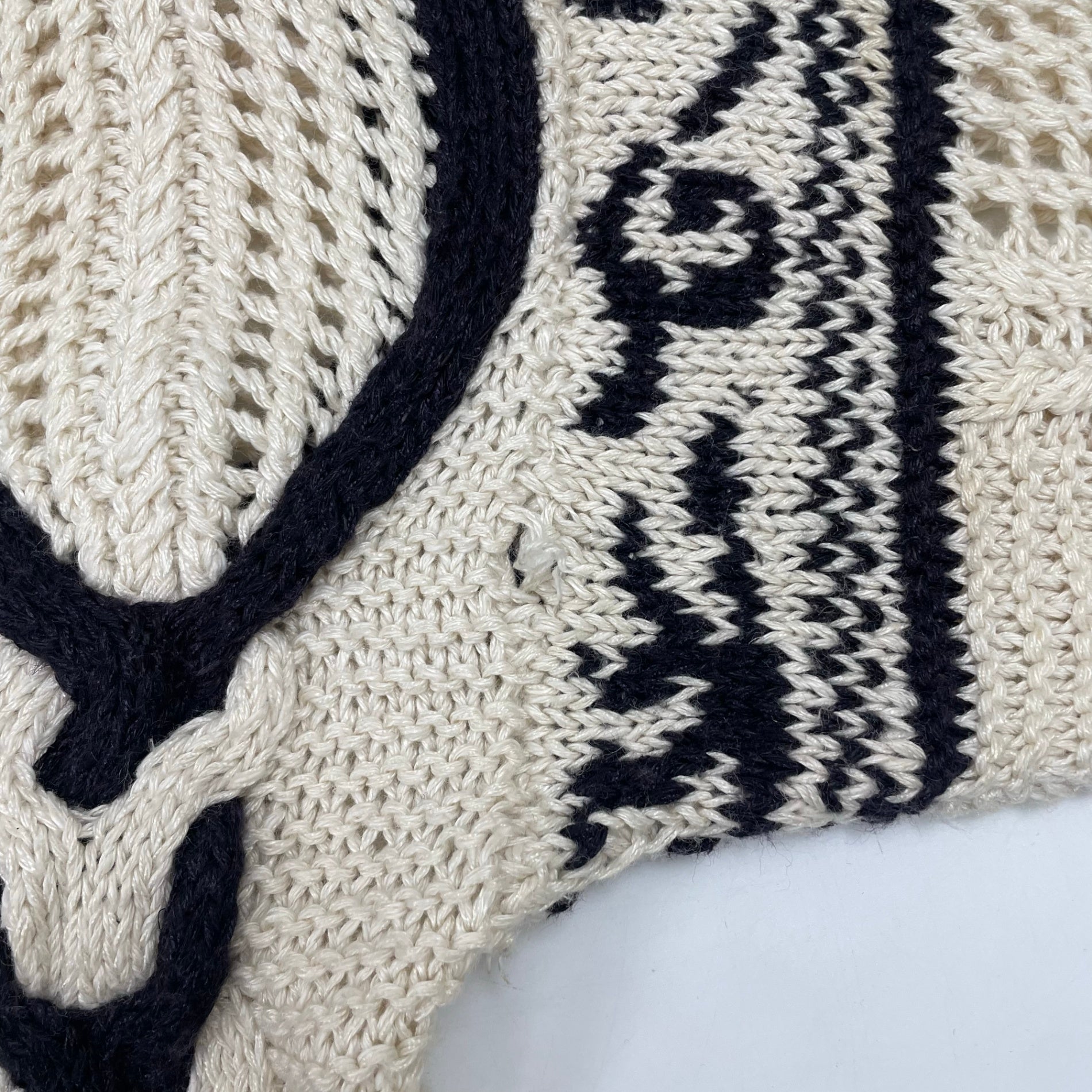 ficce yoshiyuki konishi フィッチェ / ヴィンテージハンドニット リネンMIX