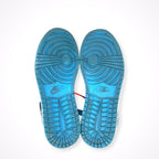 NIKE × OFF WHITE / Air Jordan 1 High UNC "White/Dark Powder Blue" 箱付 SIZE：28.5cm