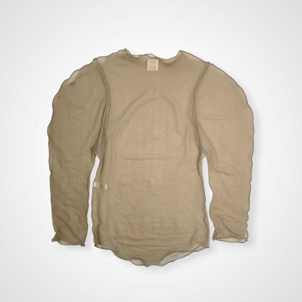 DECO depuis 1985 デコ デュピュイ 1985 / シアーカットソー MADE IN JAPAN 参考定価：22,000+tax SIZE:FREE