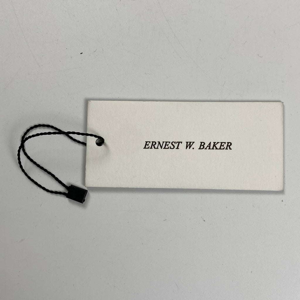 ERNEST W. BAKER アーネストダブルベイカー / GOLD EDGE MESSENGER BAG ショルダーバッグ ブラック 参考定価：55,000程度