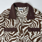 9090 × Mio / コラボ zebra shirt SIZE:L
