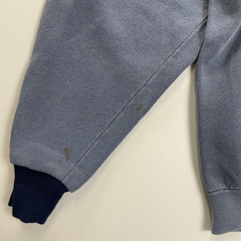 VINTAGE ヴィンテージ / 90s 刺繍スウェット ピグメントダイ アート古着 SIZE：L