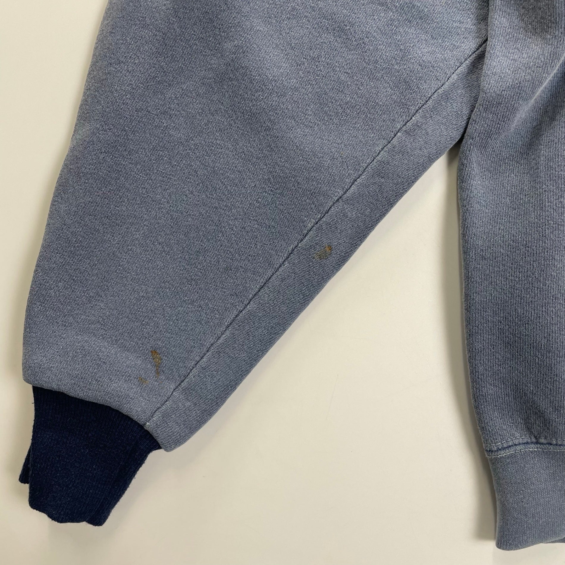 VINTAGE ヴィンテージ / 90s 刺繍スウェット ピグメントダイ アート古着 SIZE：L