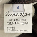 Steven Alan / マットクロス インツープリーツ ドレス トラウザーズ 参考定価：22,000+tax SIZE:S