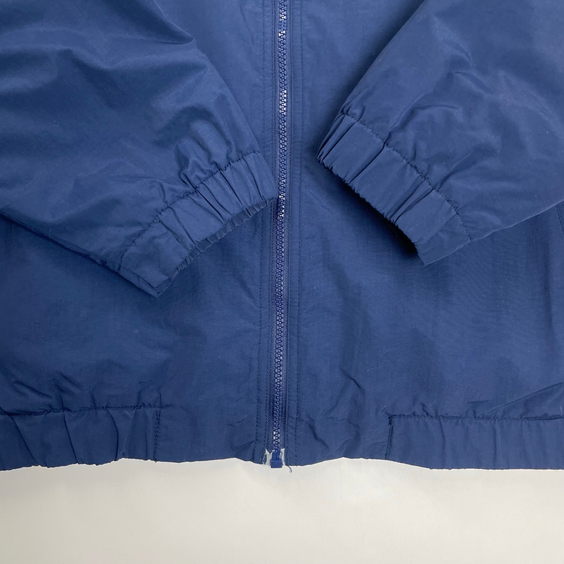 EDDIE BAUER エディーバウアー / 筆記体ロゴ刺繍 シェルジャケット ネイビー SIZE:L