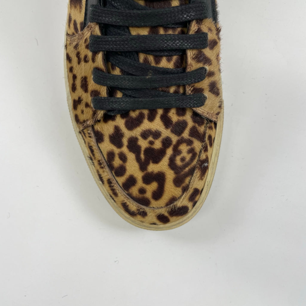Yves Saint Laurent / レオパードハイカットスニーカー 参考定価：70,000程度 SIZE:41