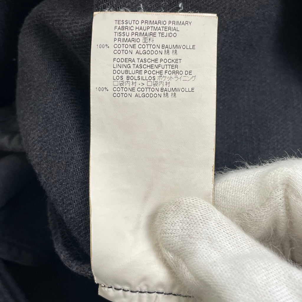 MM6 MAISON MARGIELA エムエムシックス メゾンマルジェラ / フリンジデザイン デニムプルオーバー ブラック 参考定価：38,000+tax SIZE:36