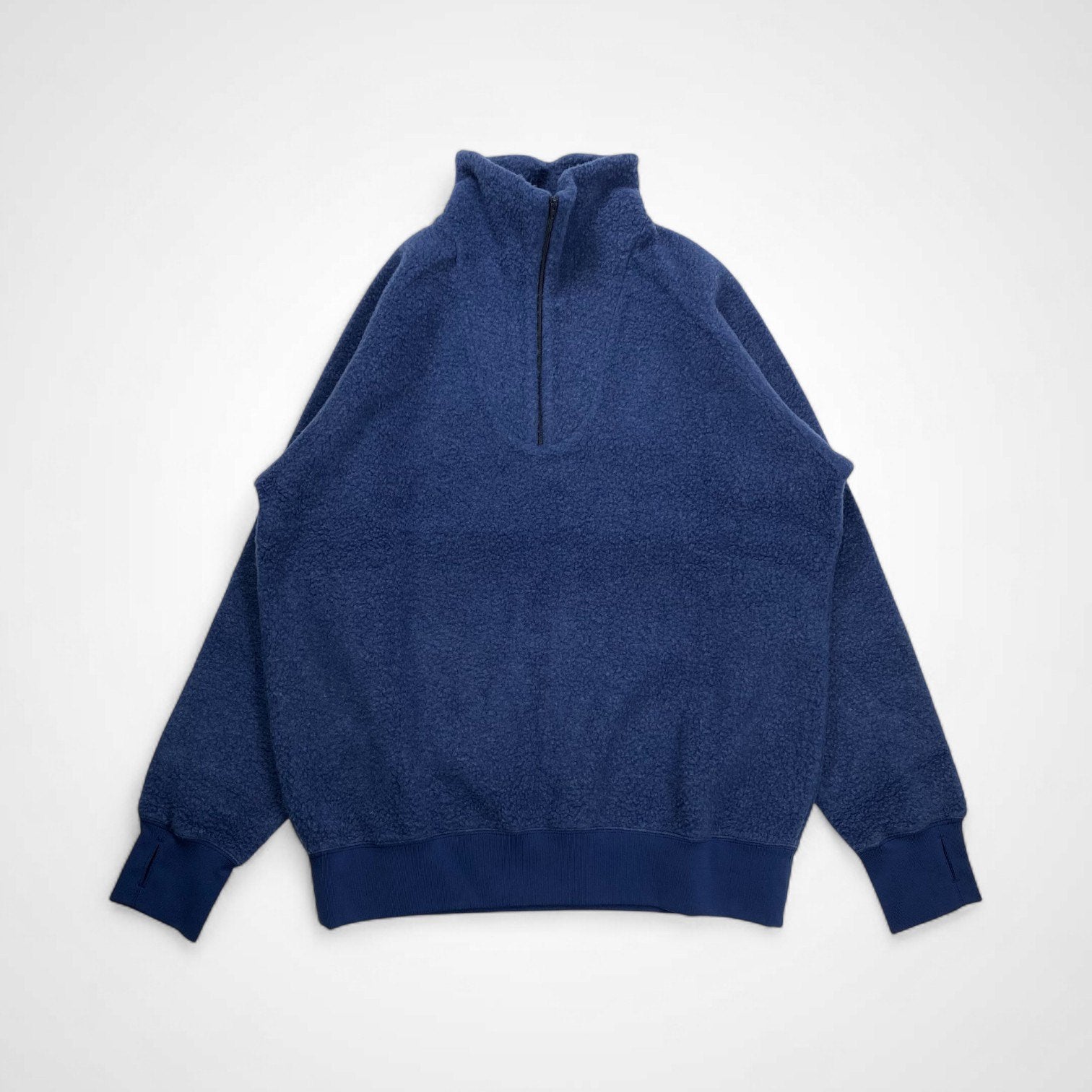 BEAMS PLUS ビームスプラス / フリースミリタリーハーフジップ タグ付 参考定価：18,000+tax SIZE:L