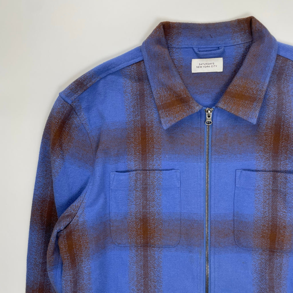 SATURDAYS NYC サタデーズ ニューヨークシティ / オンブレジップジャケット 参考定価：23,000+tax SIZE:L