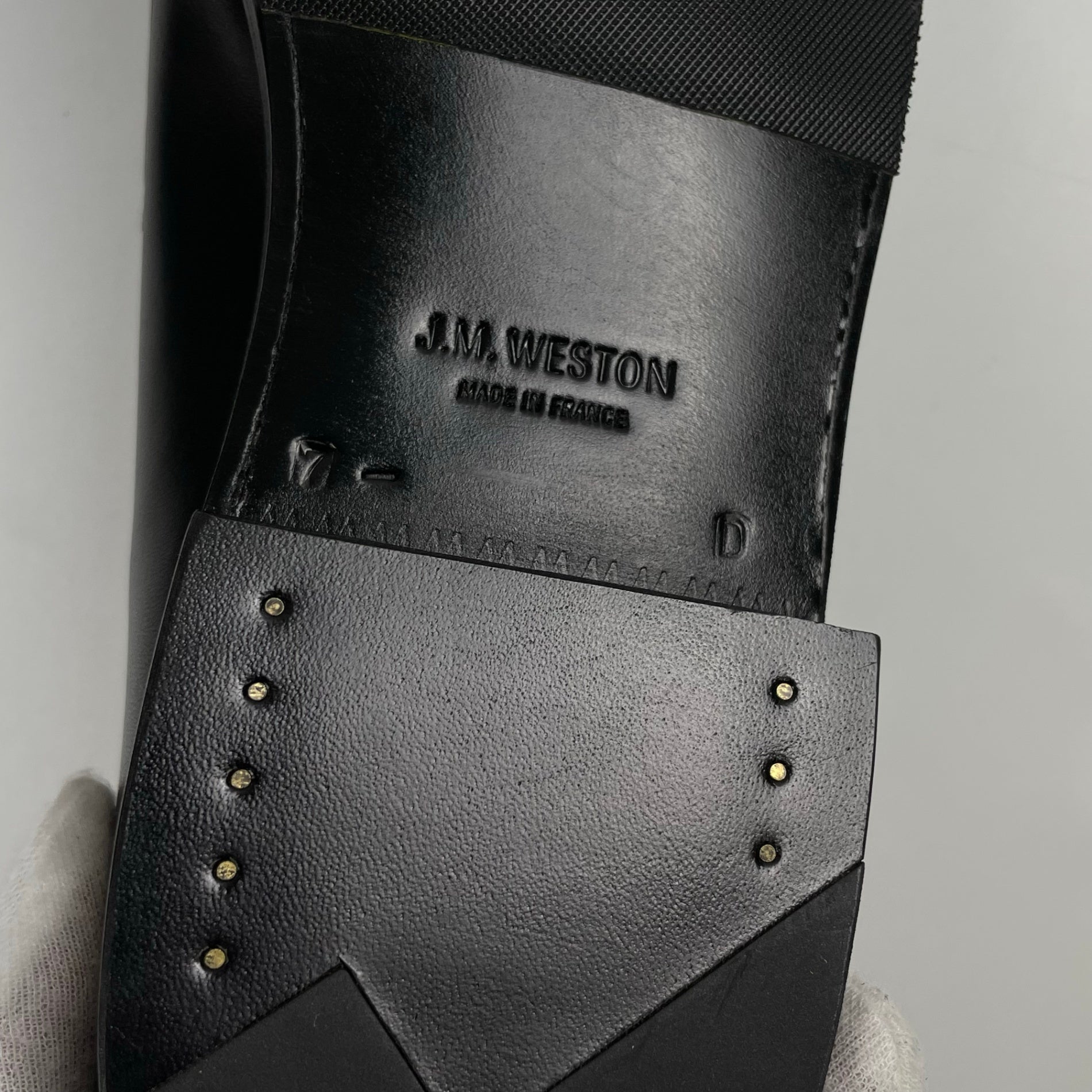 J.M.WESTON ジェイエムウエストン / 180シグネチャーボックスカーフローファー  未使用 シューツリー付 参考定価：142,000+tax SIZE:7/D(27cm程度)