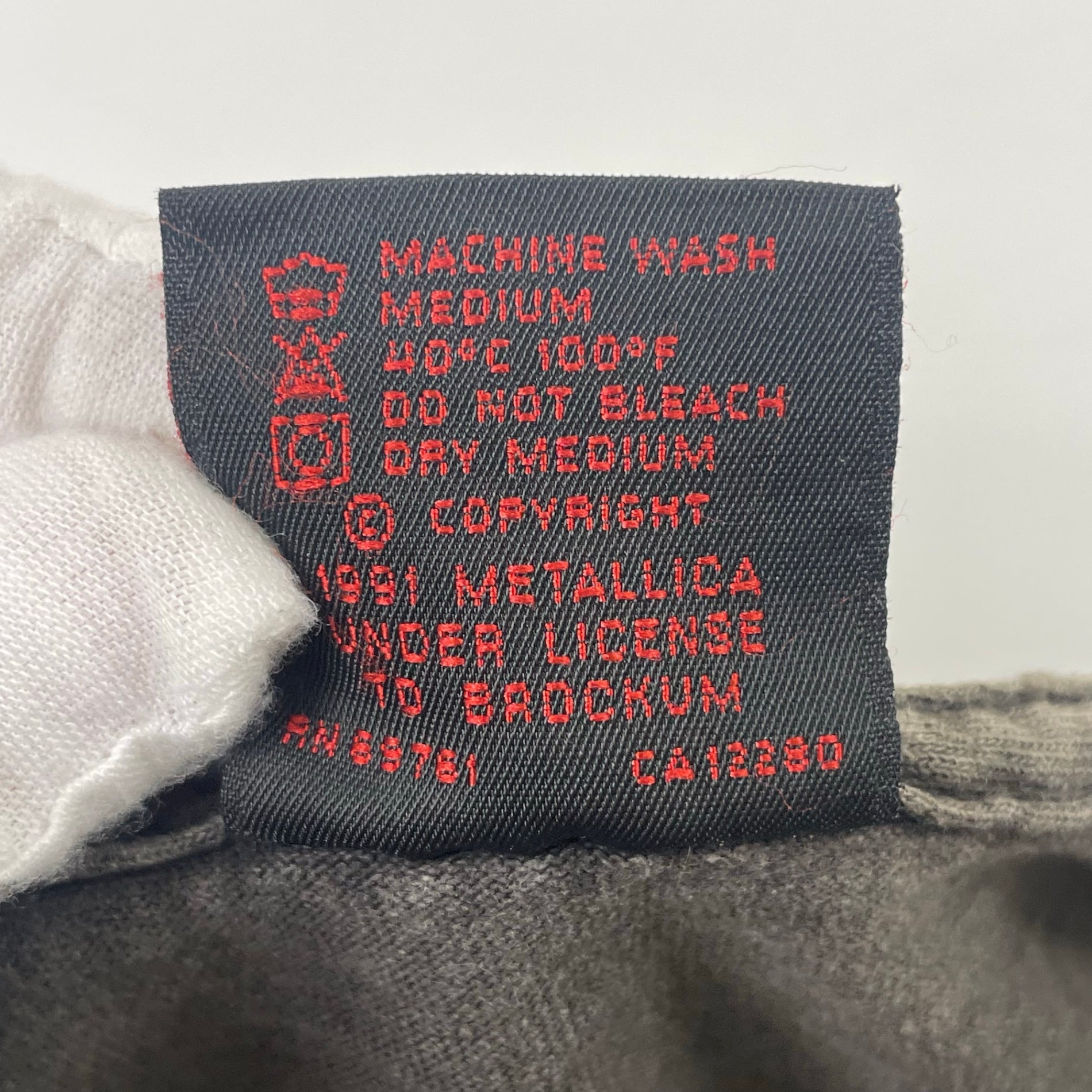 VINTAGE METALLICA / 90s Sad But True TEE PUSHEAD SIZE：M
