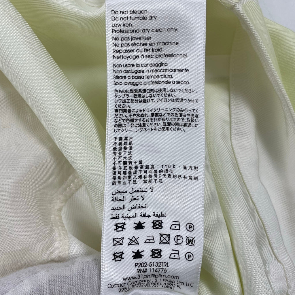 3.1 Phillip Lim / 転写デザインスラックス 参考定価：60,000程度 SIZE：6