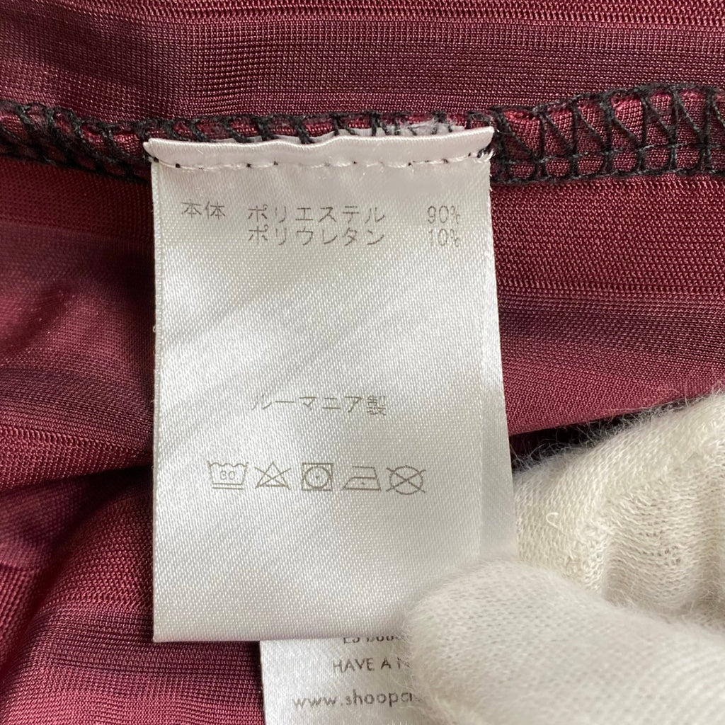 SHOOP シュープ / タートルネックカットソー ベロア SIZE:M