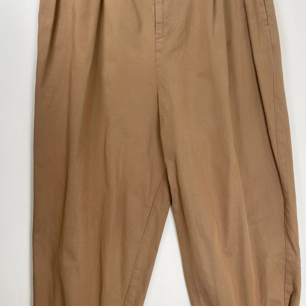 Dulcamara ドゥルカマラ / 2タックバルーン コットンパンツ ベージュ SIZE：0