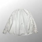 【フランス製】COMME des GARCONS COMME des GARCONS コムコム / Vネックギャザーブラウス SIZE：S