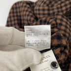 UMIT BENAN / フランネルフードシャツ 参考定価：55,000程度 SIZE:46