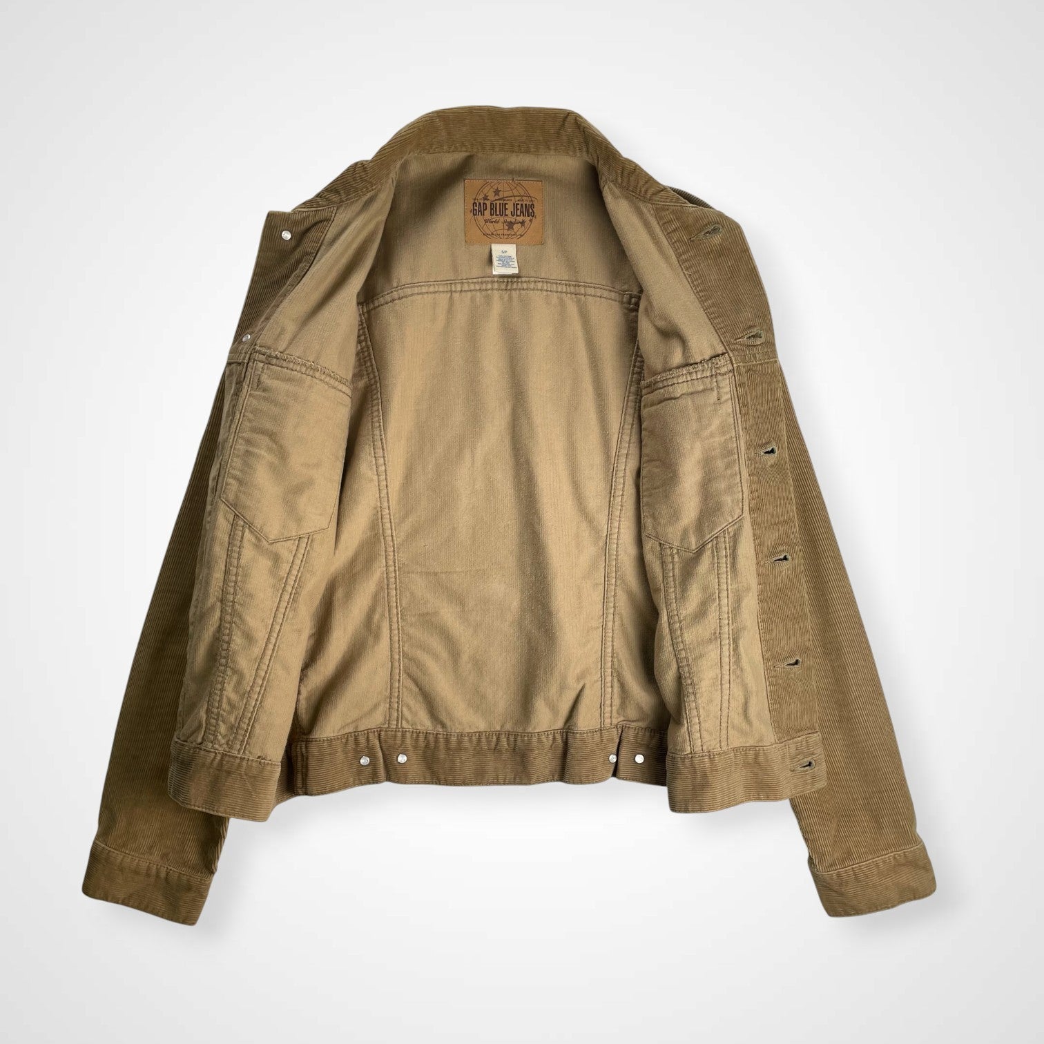 OLD GAP オールドギャップ / 00s コーデュロイトラッカージャケット ピンバッジ付 SIZE:S