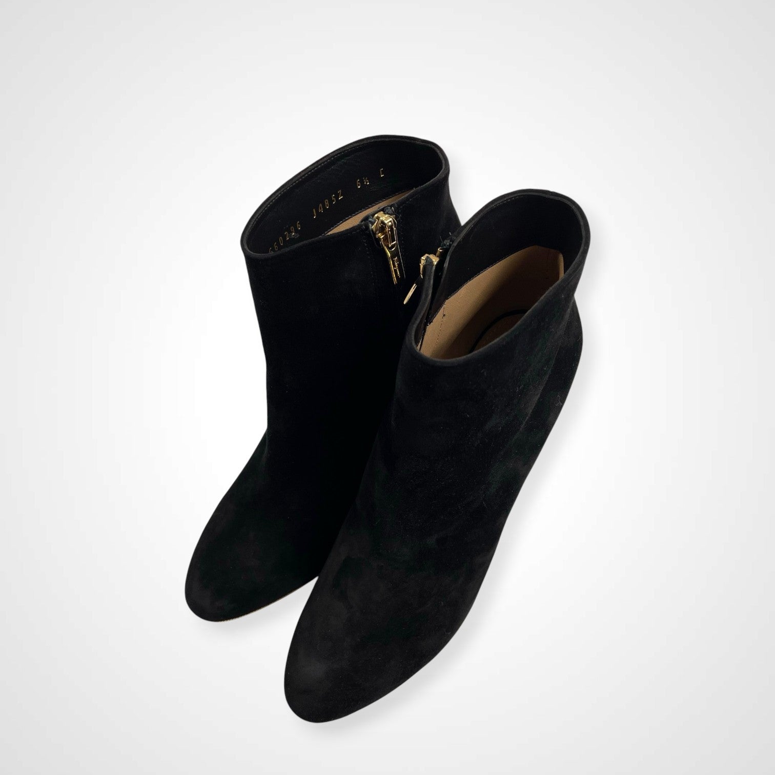 Salvatore Ferragamo サルバトーレ フェラガモ / Fiamma Zウェッジブーティ 参考定価：975＄ SIZE:6 1/2