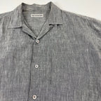 ISSEY MIYAKE MEN / 02SS リネンオープンカラーシャツ 滝沢直己期 SIZE:3