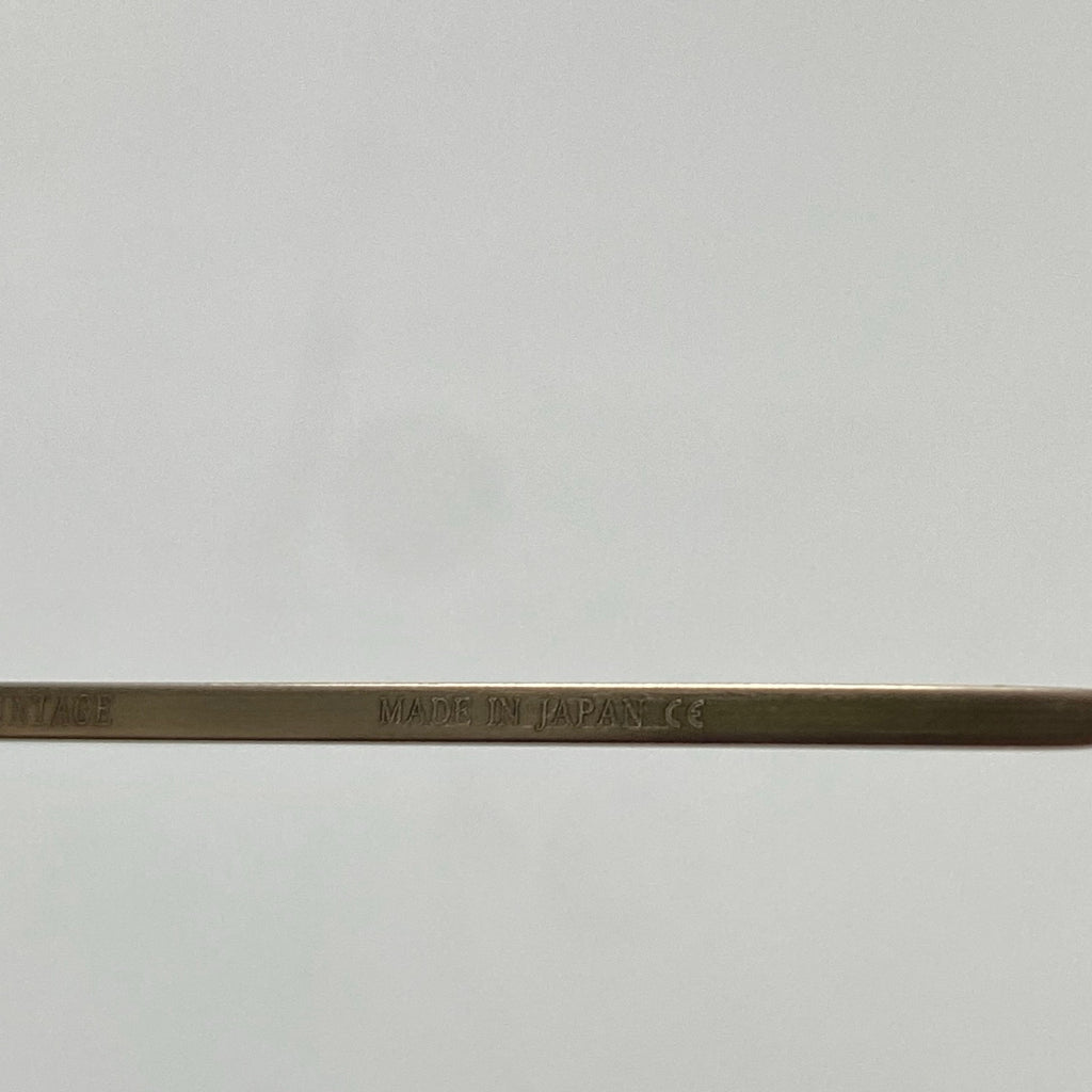 金子眼鏡 「VINTAGE」ライン / パント型 チタン BWG 度なしクリアレンズ  参考定価：40,000+tax