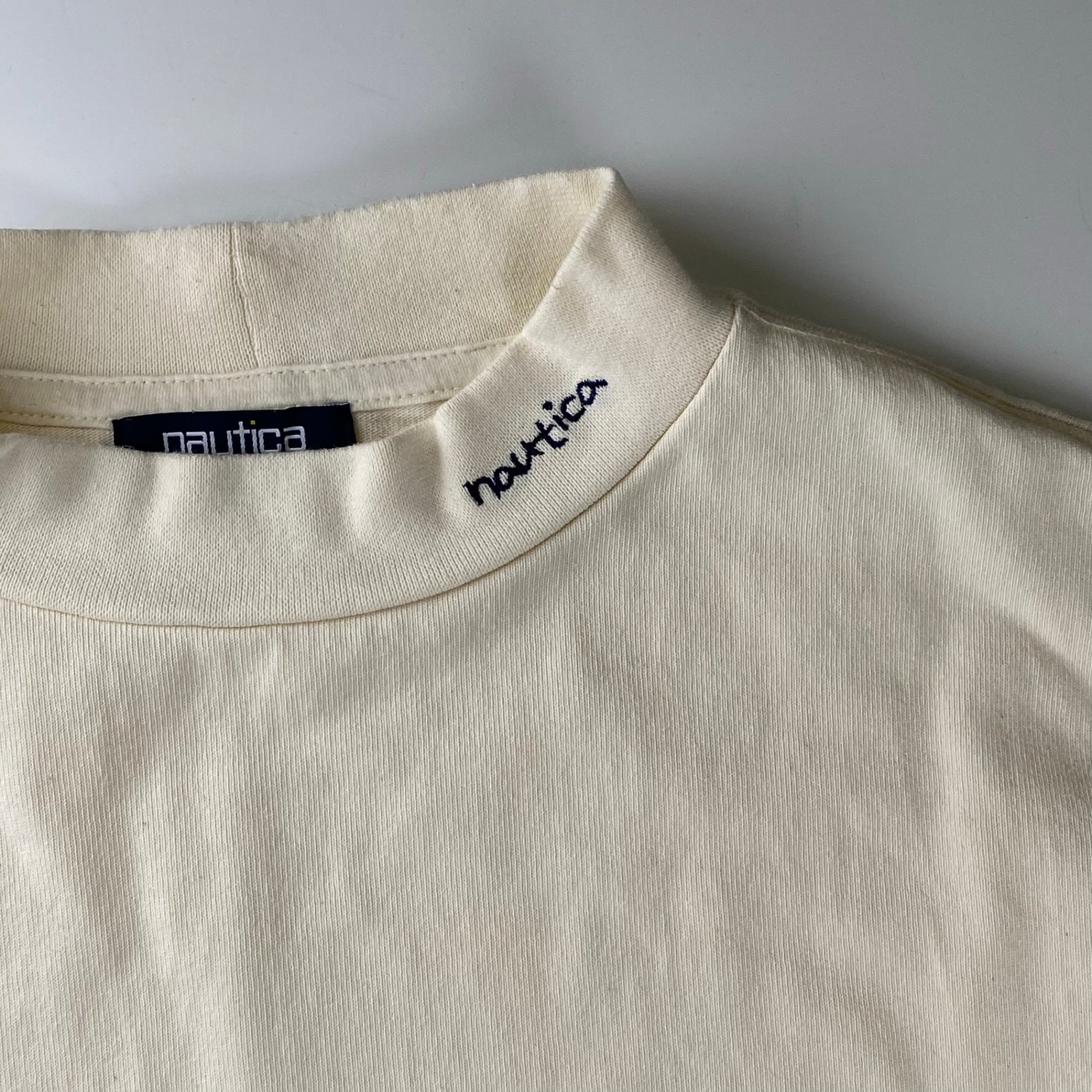 nautica ノーティカ / TOO HEAVY Mock Neck L/S モックネック TOO BIGシリーズ 長谷川昭雄 SIZE:XL