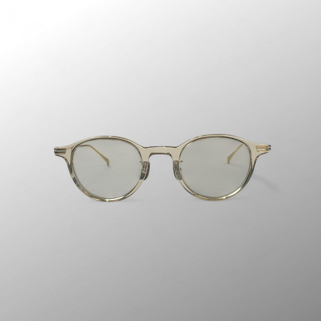 金子眼鏡 【JAPANシリーズ】 / ボストンクリアサングラス 度なしカラーレンズ 参考定価：46,000+tax