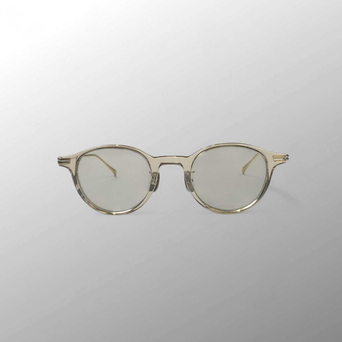 金子眼鏡 【JAPANシリーズ】 / ボストンクリアサングラス 度なしカラーレンズ 参考定価：46,000+tax