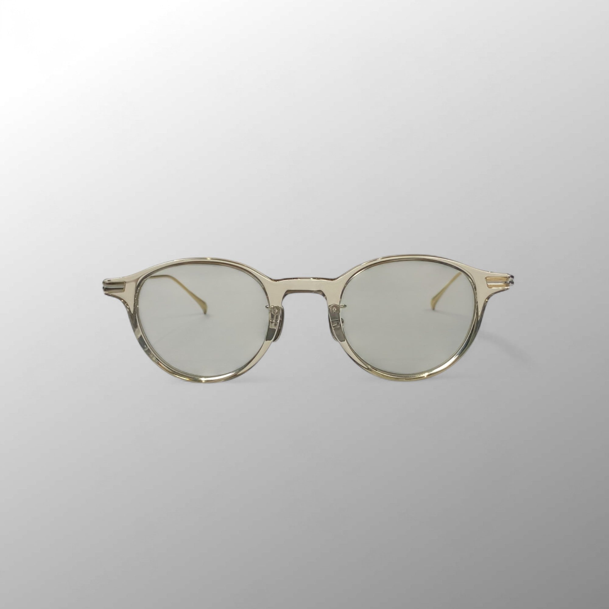 金子眼鏡 【JAPANシリーズ】 / ボストンクリアサングラス 度なしカラーレンズ 参考定価：46,000+tax