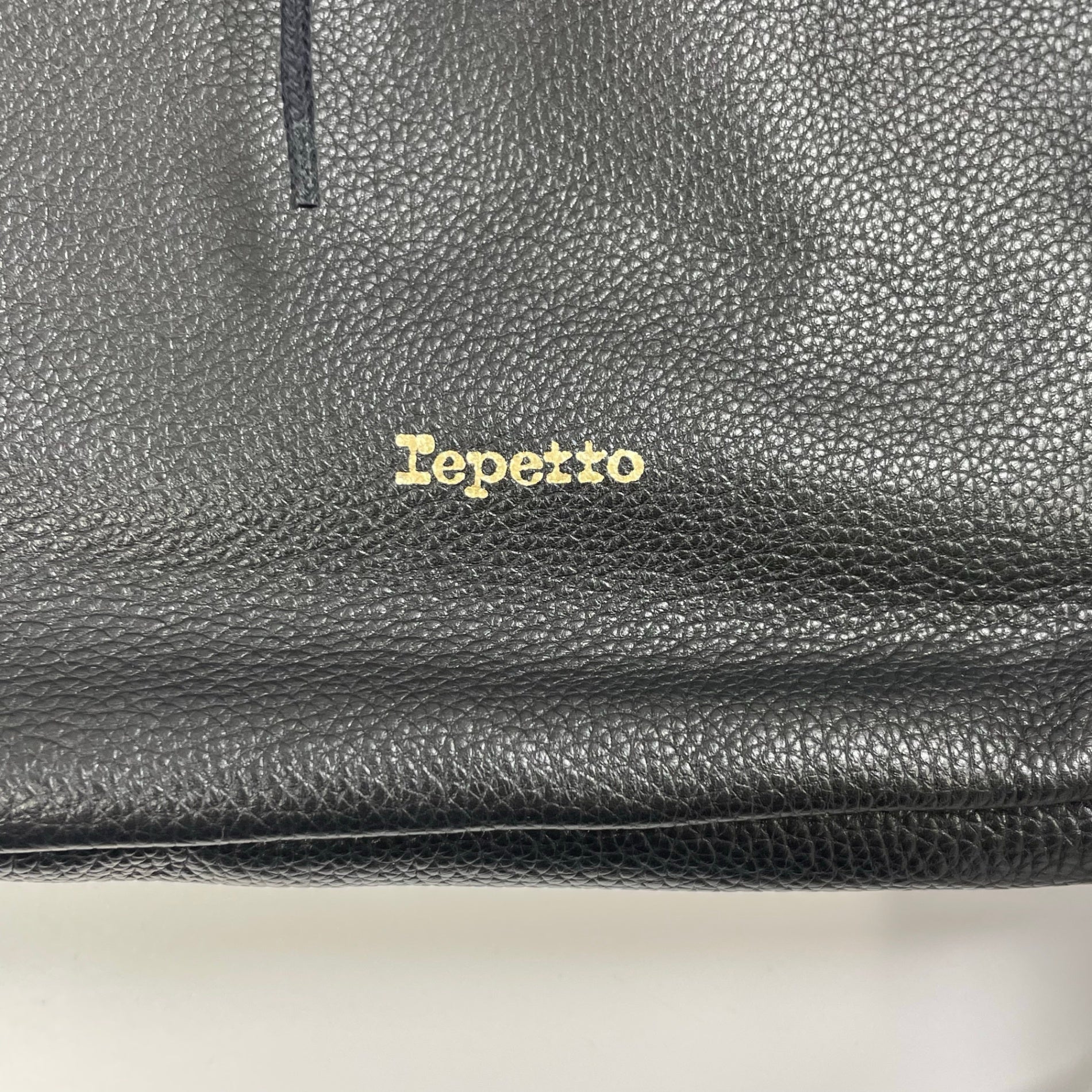 repetto レペット / 巾着レザーショルダーバッグ 70周年 参考定価：56,000+tax