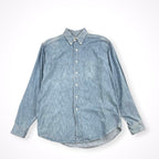 BANANA REPUBLIC / USA製 8-90sB.D デニムシャツ SIZE:L