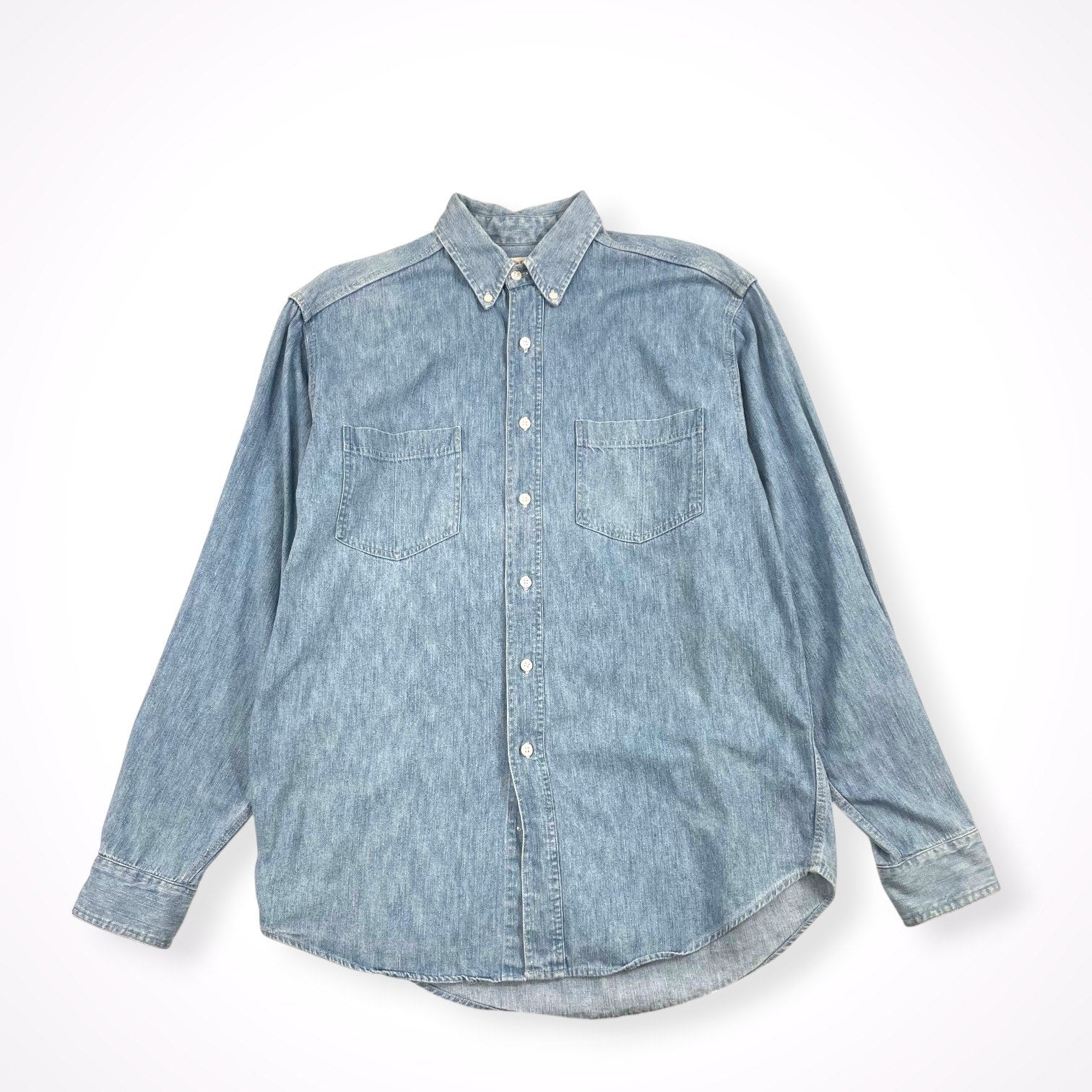 BANANA REPUBLIC / USA製 8-90sB.D デニムシャツ SIZE:L