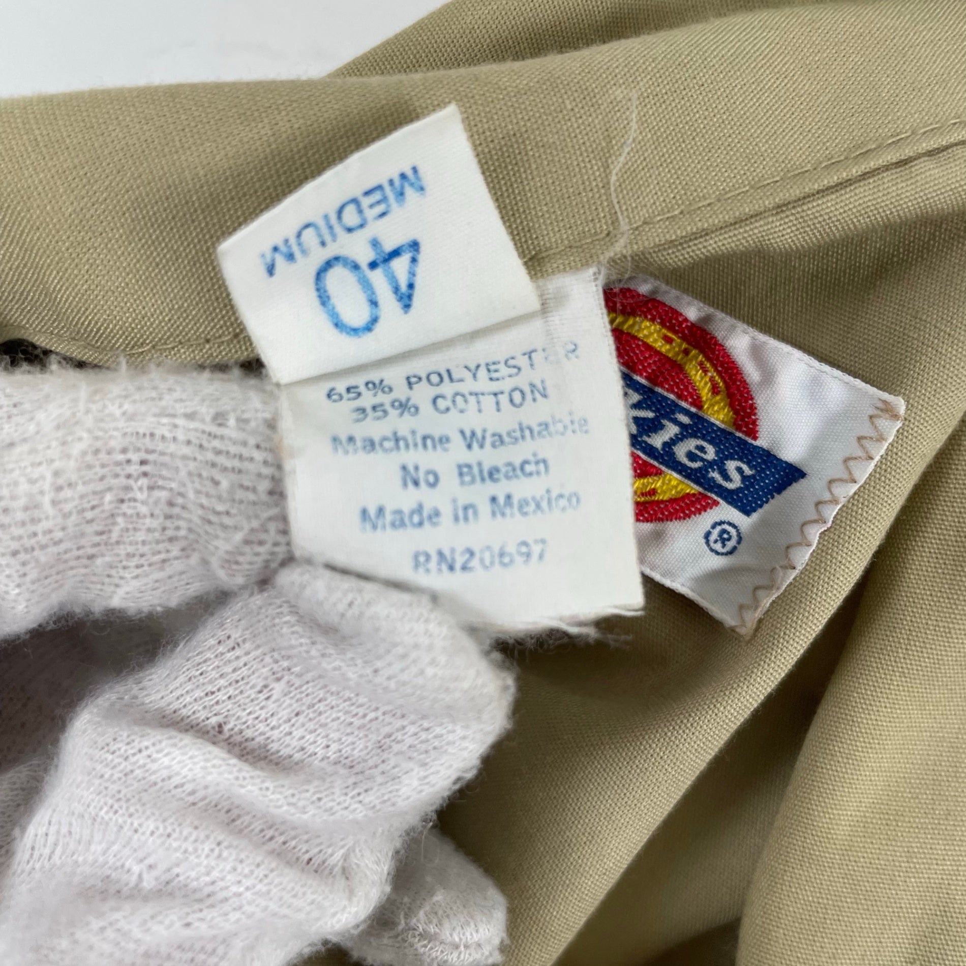 Dickies / 80sつなぎ AMXワッペン SIZE:M