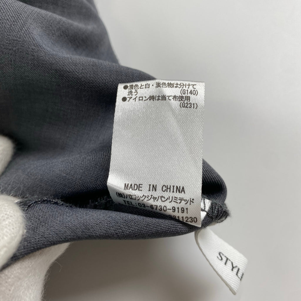 STYLE MIXER スタイルミキサー / ギャバ織 テーラーカラーオールインワン SIZE:M