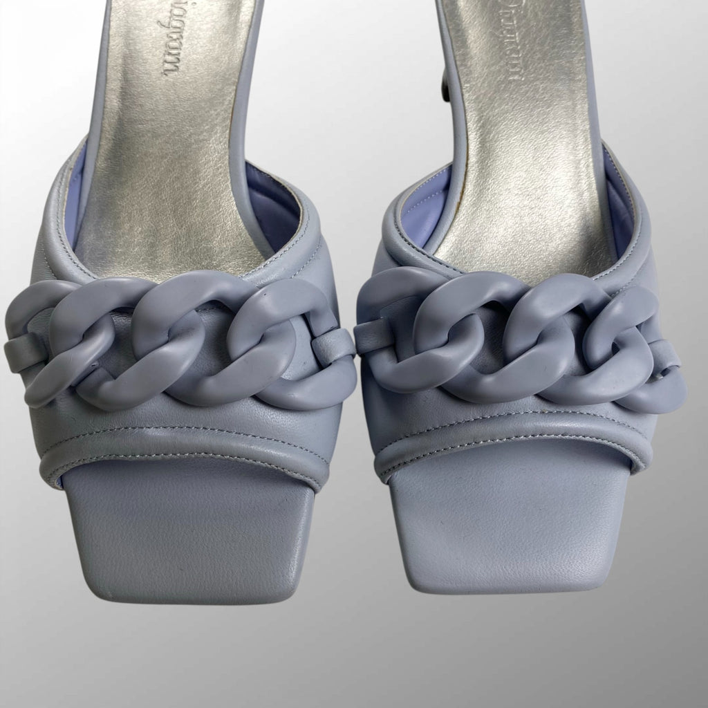 Diagram ダイアグラム / チェーンヒールサンダル 参考定価：28,000+tax SIZE:37（23.5cm）