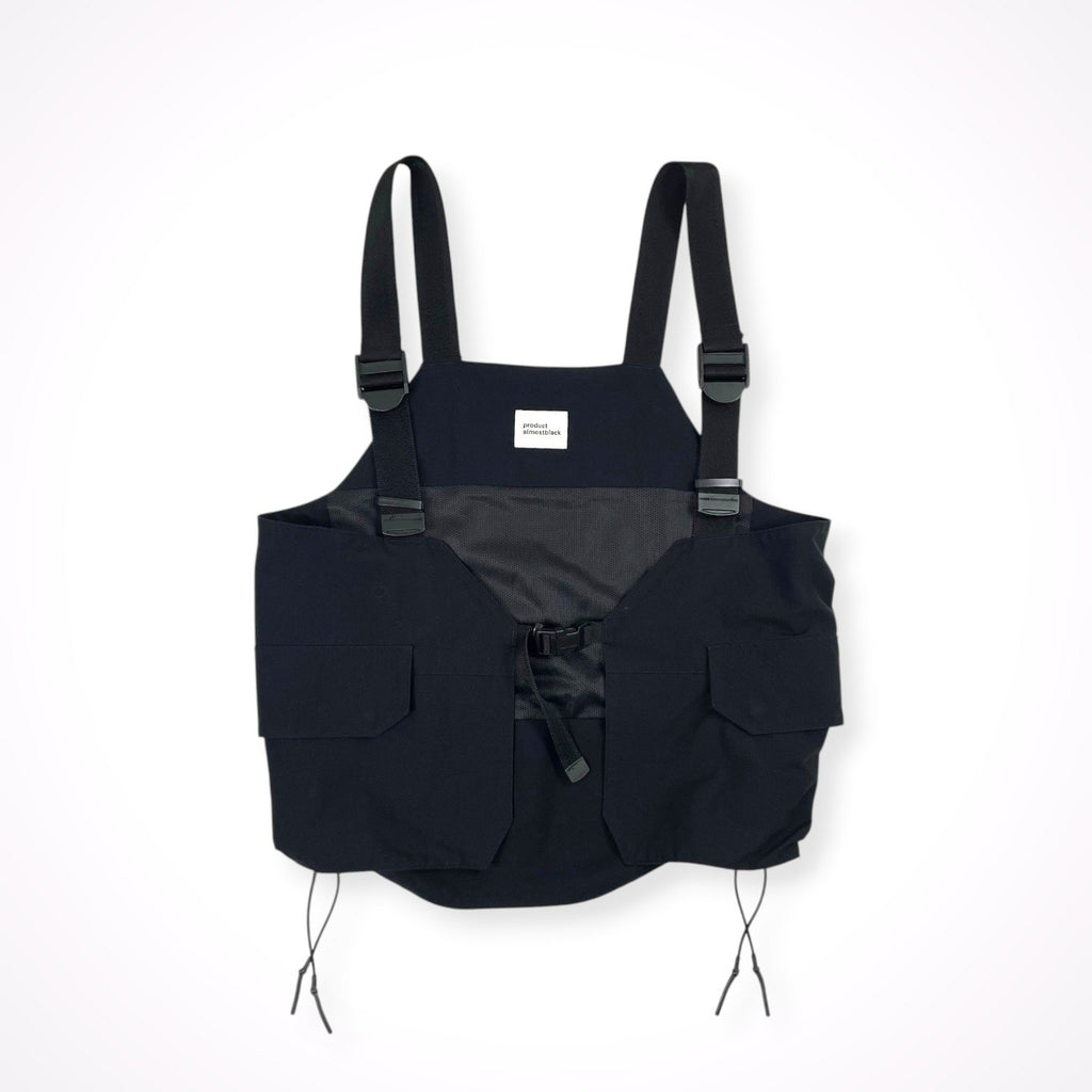 product ALMOST BLACK / ミニマルユーティリティベスト 参考定価：42,000程度 SIZE:1