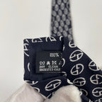 GIORGIO ARMANI / モノグラム 総柄ネクタイ 参考定価：35,000程度